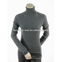 Lady's Cashmere sweater knitwear Turtle neck